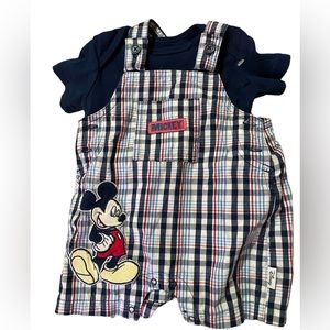 Cute Disney Mickey Mouse outfit 3-6m only worn once.